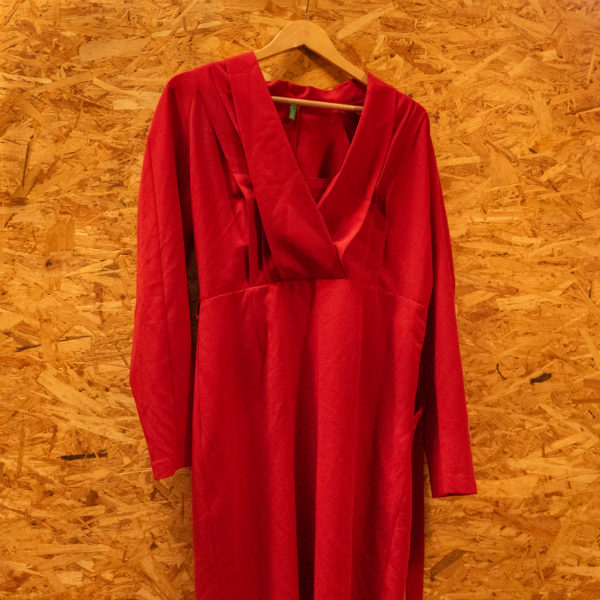 Robe en satin